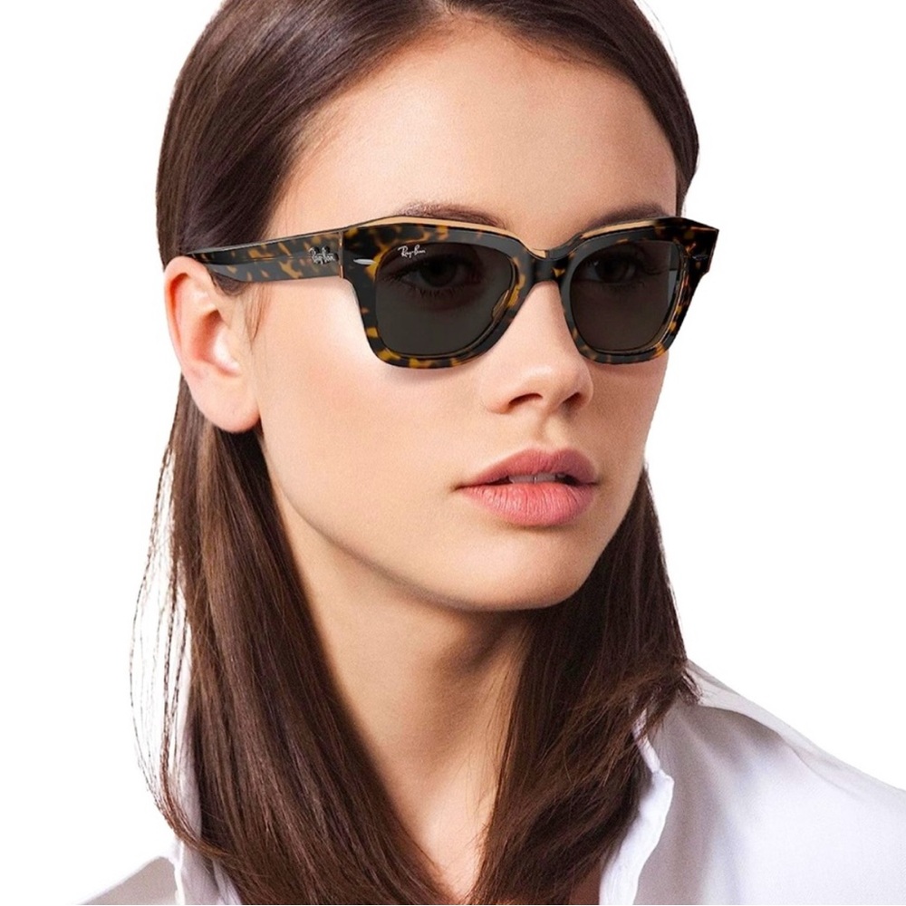 Ray-Ban Tortoise Shell Sunglasses | RB2186 State Street in Havana ✨BNIB✨